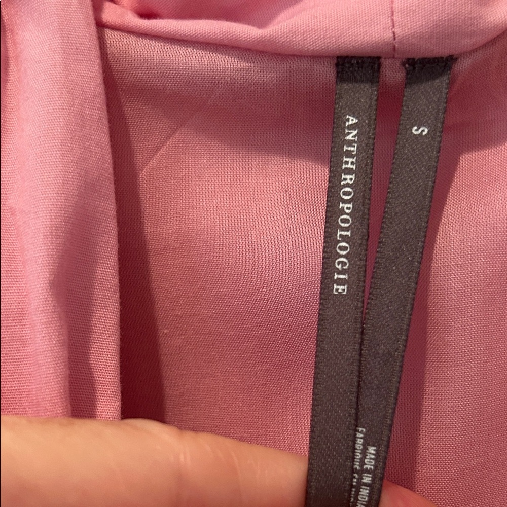 Anthropologie Pink Midi Dress - Picture 2 of 6